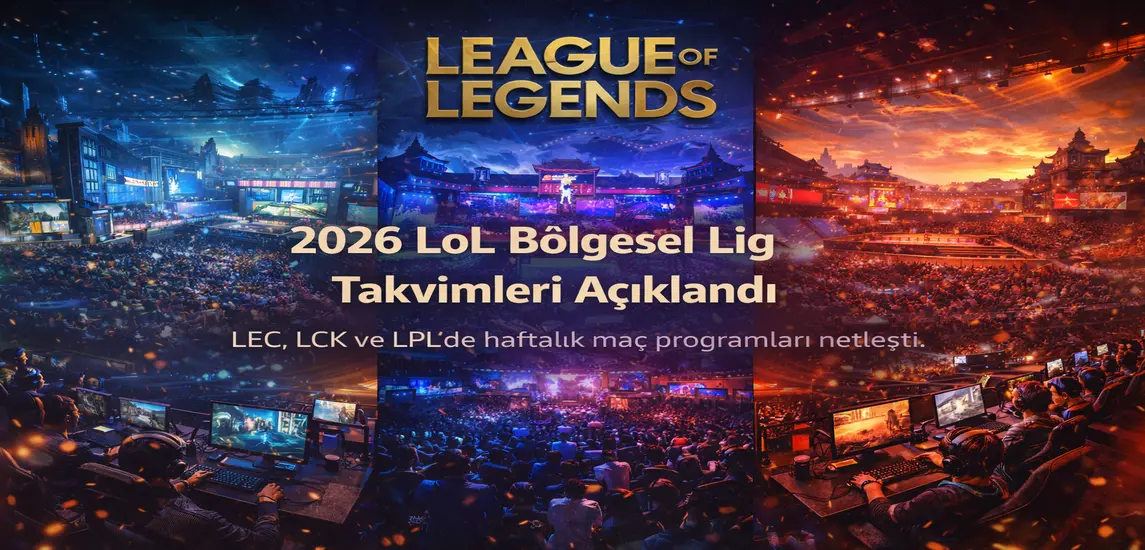 2026 Sezonu İçin LEC, LCK ve LPL’de Haftalık Maç Programları Açıklandı
