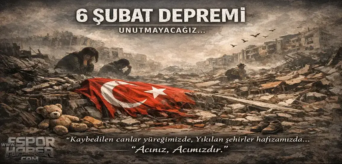 6 Şubat… Bir gecede zaman durdu, şehirler sustu, hayatlar yarım kaldı.