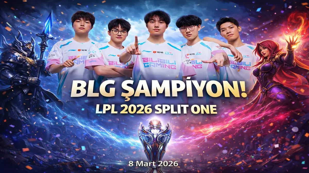 Bilibili Gaming LPL Split One 2026 Şampiyonu Oldu