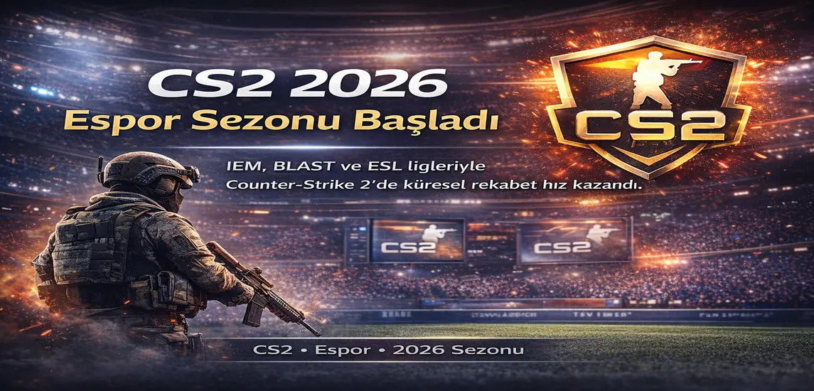 CS2 2026 Espor Sezonu – Zirve Yarışı ve Turnuva Takvimi