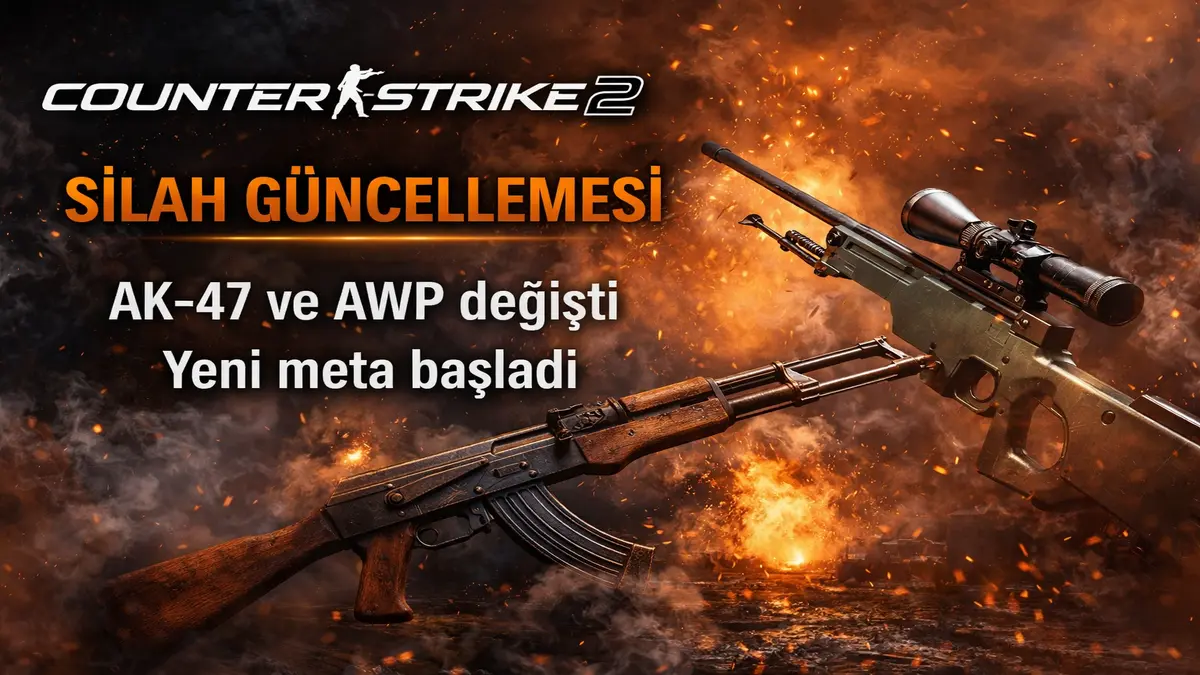 CS2 Silah Dengeleri Güncellendi: Tüm Değişiklikler Açıklandı