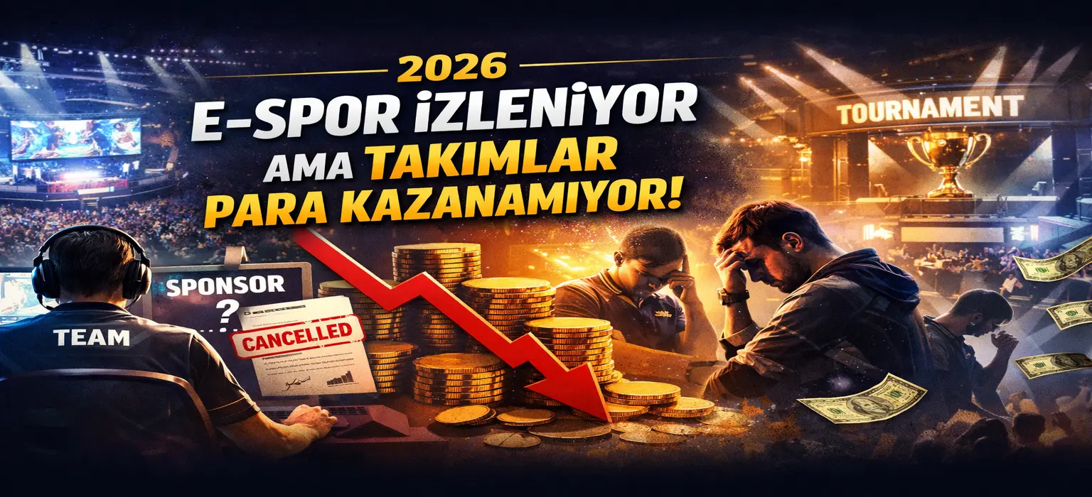 2026’da E-Spor İzleyicisi Rekor Kırıyor Ama Takımlar Neden Para Kazanamıyor?