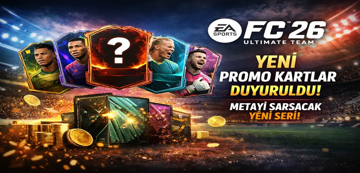 EA SPORTS FC 26 Ultimate Team’de Yeni Promo Kartlar Geliyor: Dengeleri Değiştirecek Seri Resmen Duyuruldu