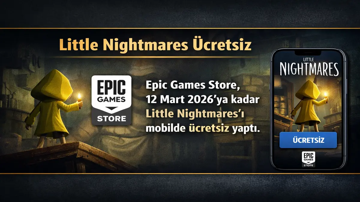 Epic Games Store Little Nightmares Ücretsiz Kampanya Başlattı