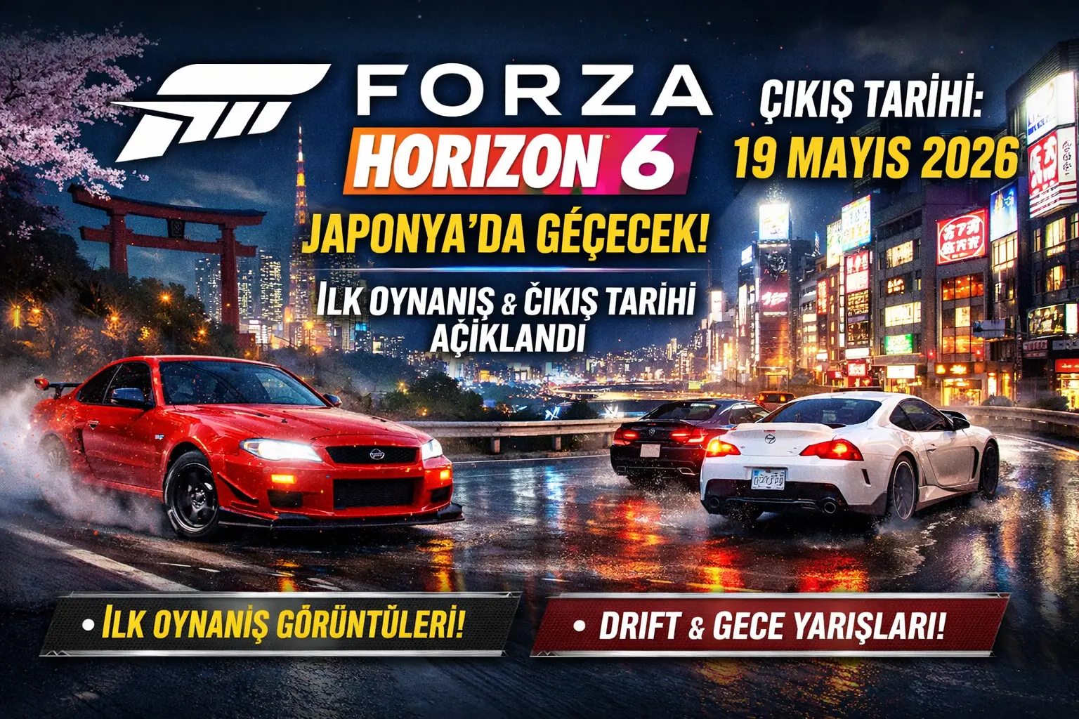 Forza Horizon 6 Japonya’da Geçecek!