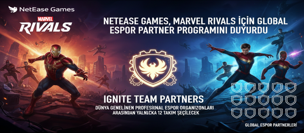 Marvel Rivals Global Espor Partner Programı Başvuruları Açıldı