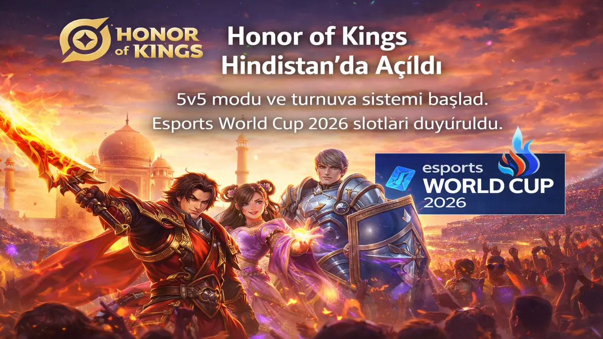 Honor of Kings Hindistan’da Resmen Açıldı