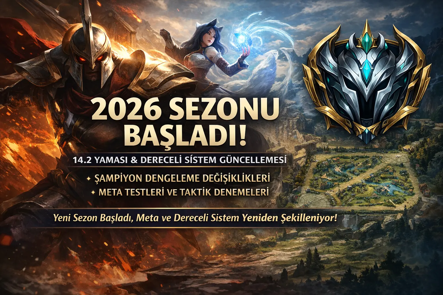 2026 Sezonu Başladı: Dereceli Sistem ve Meta League of Legends’ta Yeniden Şekilleniyor