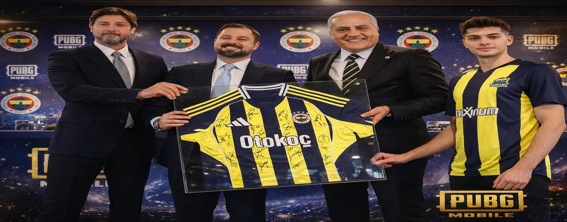 PUBG Mobile ile Fenerbahçe Arasında Resmî Lisans Anlaşması İmzalandı