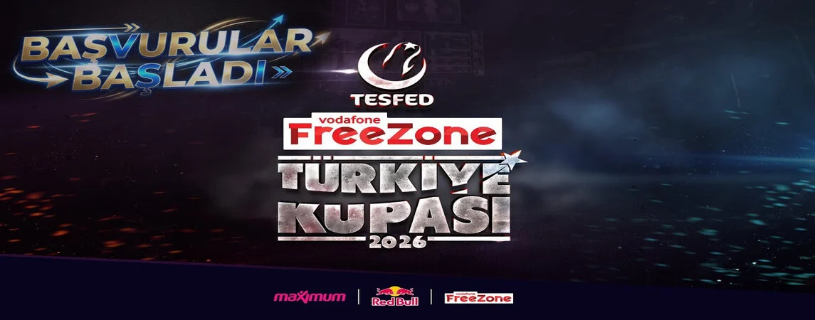 TESFED Vodafone FreeZone Türkiye Kupası Kayıtları Başladı: LoL, CS:GO, PUBG, Dota 2 ve Zula