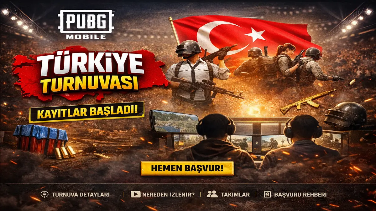 Türkiye PUBG Mobile Turnuvası Duyuruldu: Katılım, Format ve Tüm Detaylar