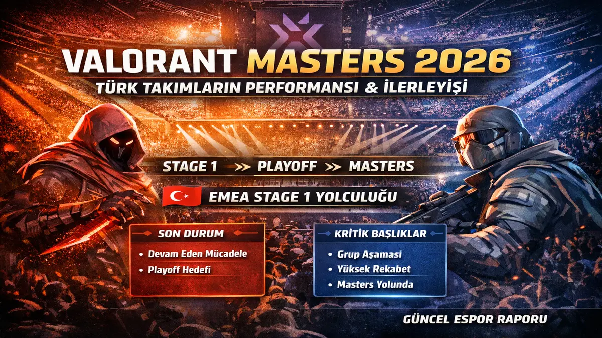 VALORANT Masters 2026: Türk takımların performansı ve ilerleyişi