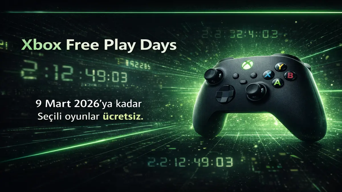 Xbox Free Play Days Kampanyası Başladı  Xbox