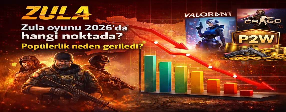 Zula oyunu güncel durumu ve popülerlik trendi: Neden düşüş yaşanıyor?
