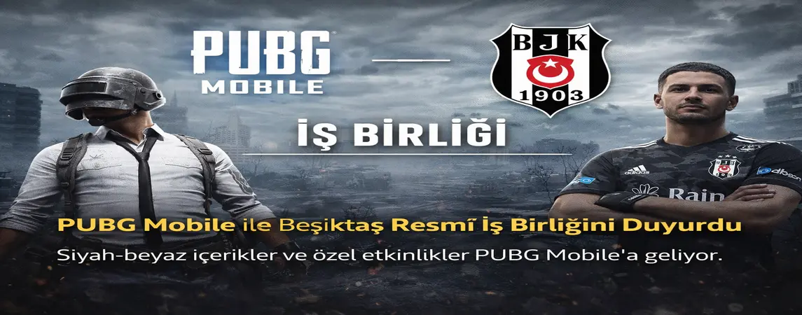 PUBG Mobile ile Beşiktaş Resmî İş Birliğini Duyurdu